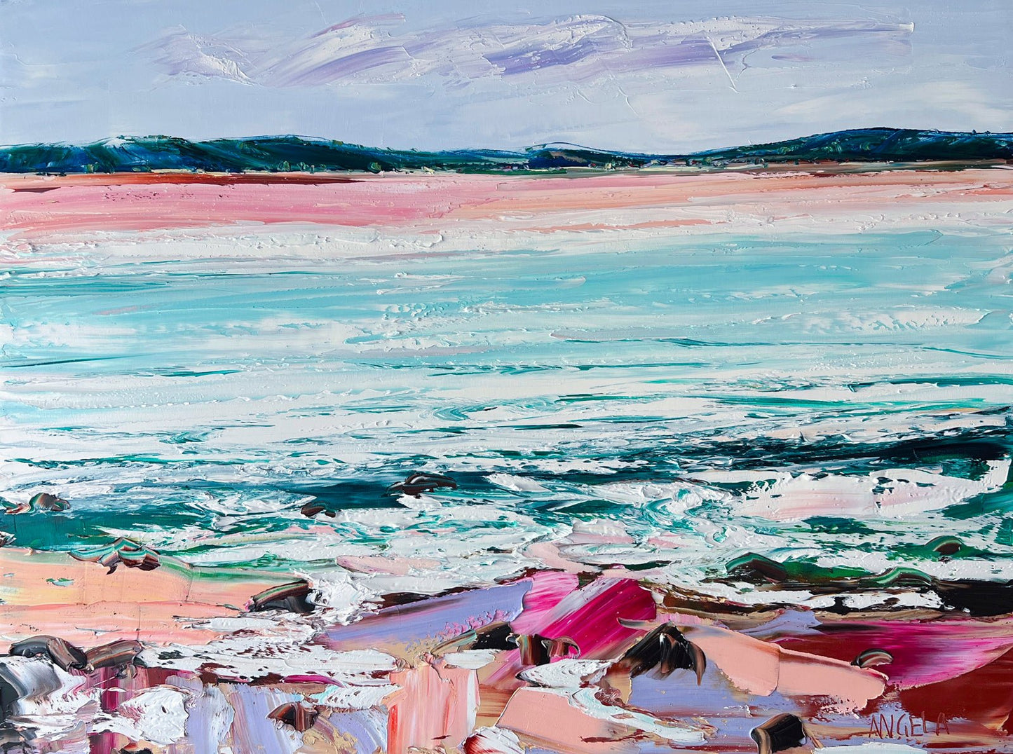 Whispers Of The Tide - Original Art - Gold Coast Gallery Of ArtAngela Hawkey