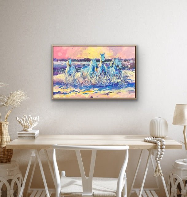 Wild Horses - Original Art - Gold Coast Gallery Of ArtJos Coufreur