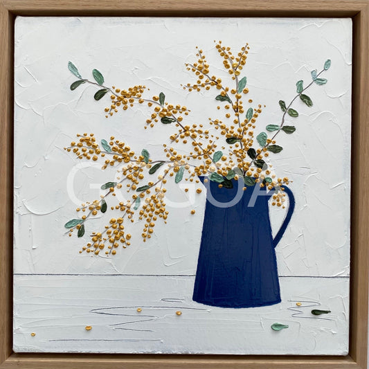 Wild Wattle Gold - Gold Coast Gallery Of ArtJustine Bartie