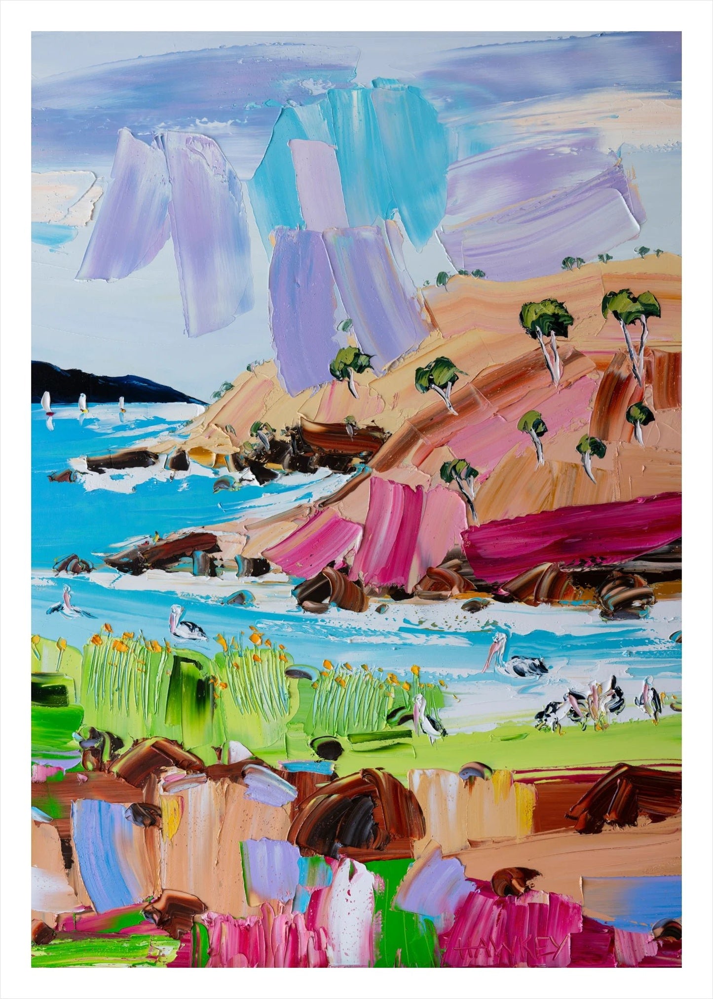 Wild Ways - Fine Art Print - Gold Coast Gallery Of ArtAngela Hawkey