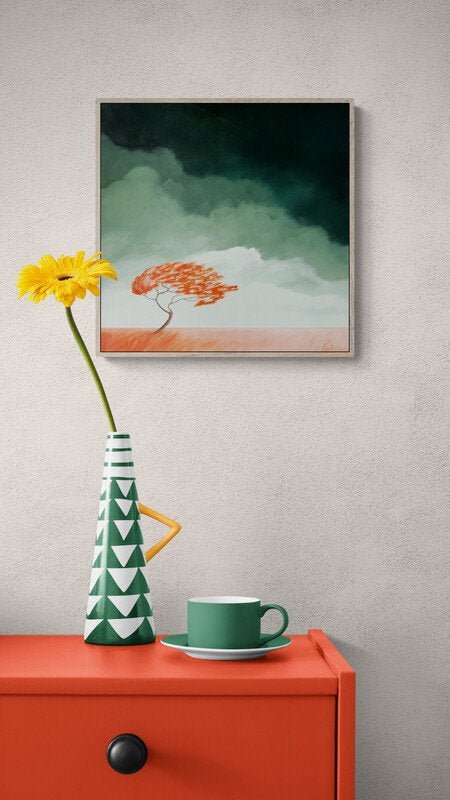 Wind Storm On The Savanna - Gold Coast Gallery Of ArtLucinda Leveille