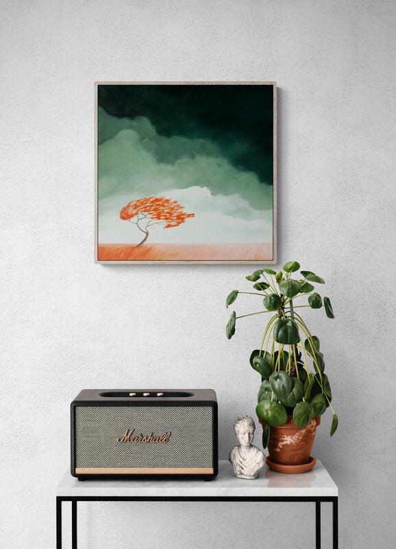 Wind Storm On The Savanna - Gold Coast Gallery Of ArtLucinda Leveille