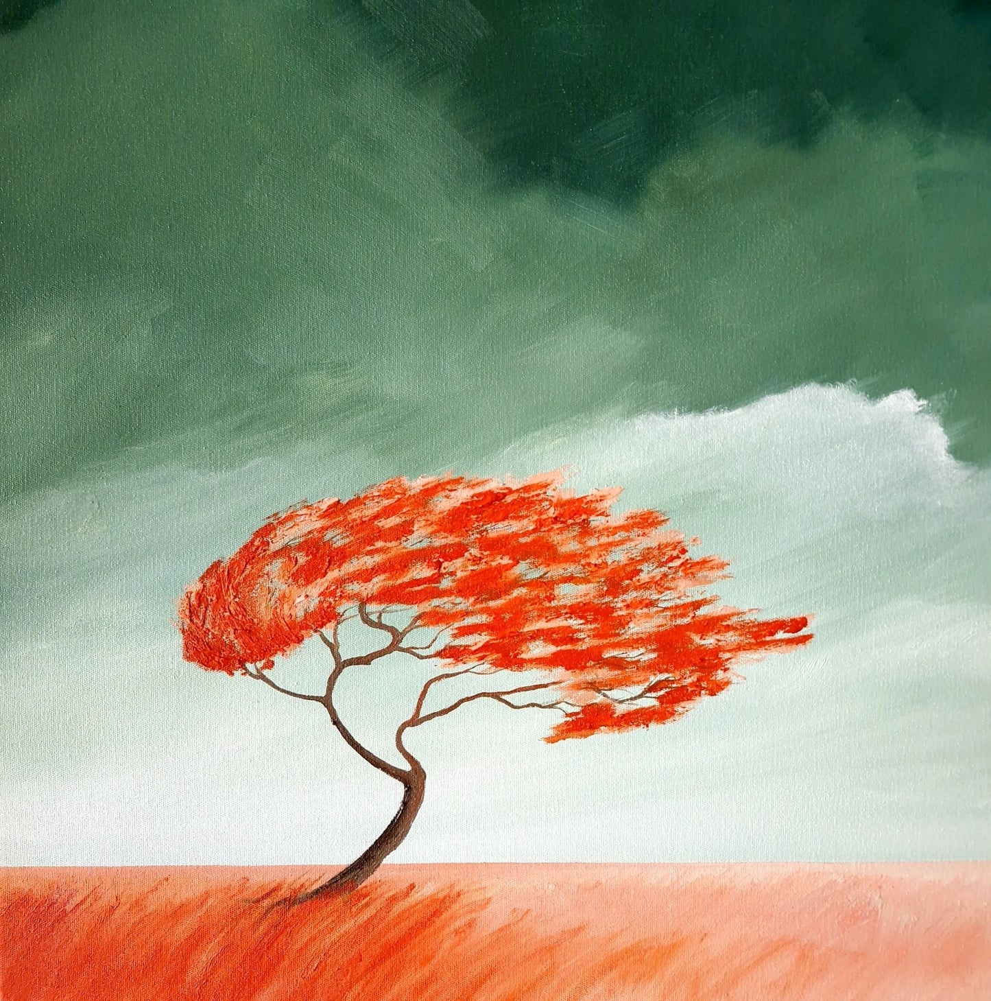 Wind Storm On The Savanna - Gold Coast Gallery Of ArtLucinda Leveille