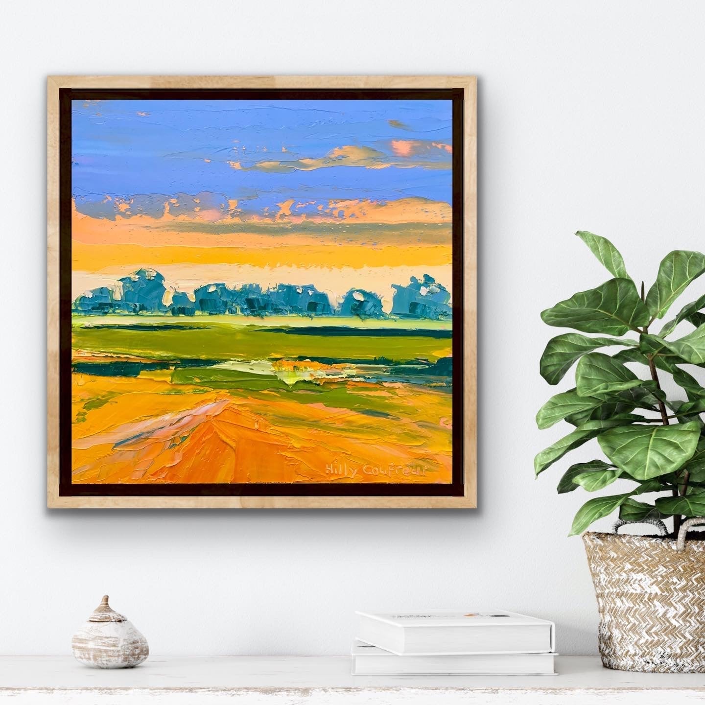 Winter on the Farm 4 - Plein Air - Gold Coast Gallery Of ArtHilly Coufreur