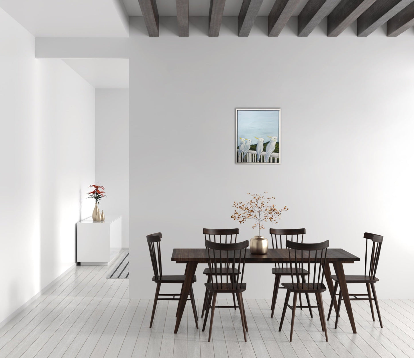 Winter Sunbasking - Original Art - Gold Coast Gallery Of ArtFika Karnadewi