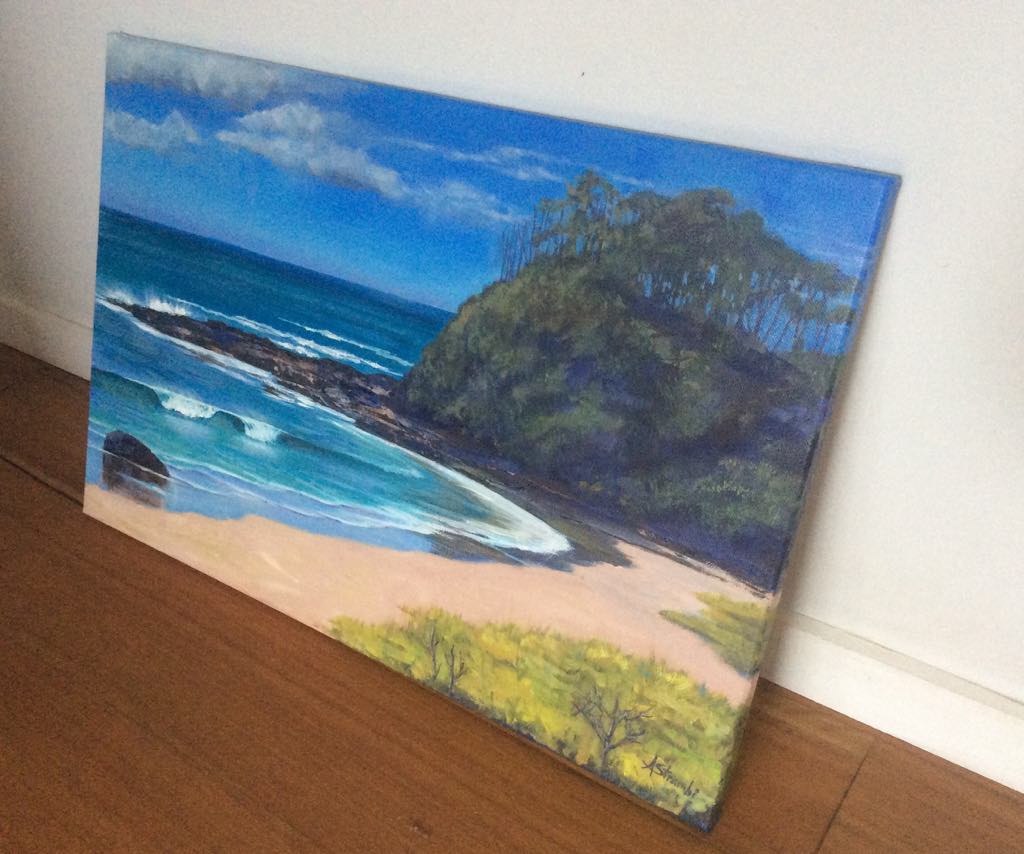 Woolgoolga Beach - Gold Coast Gallery Of ArtAnne Strambi