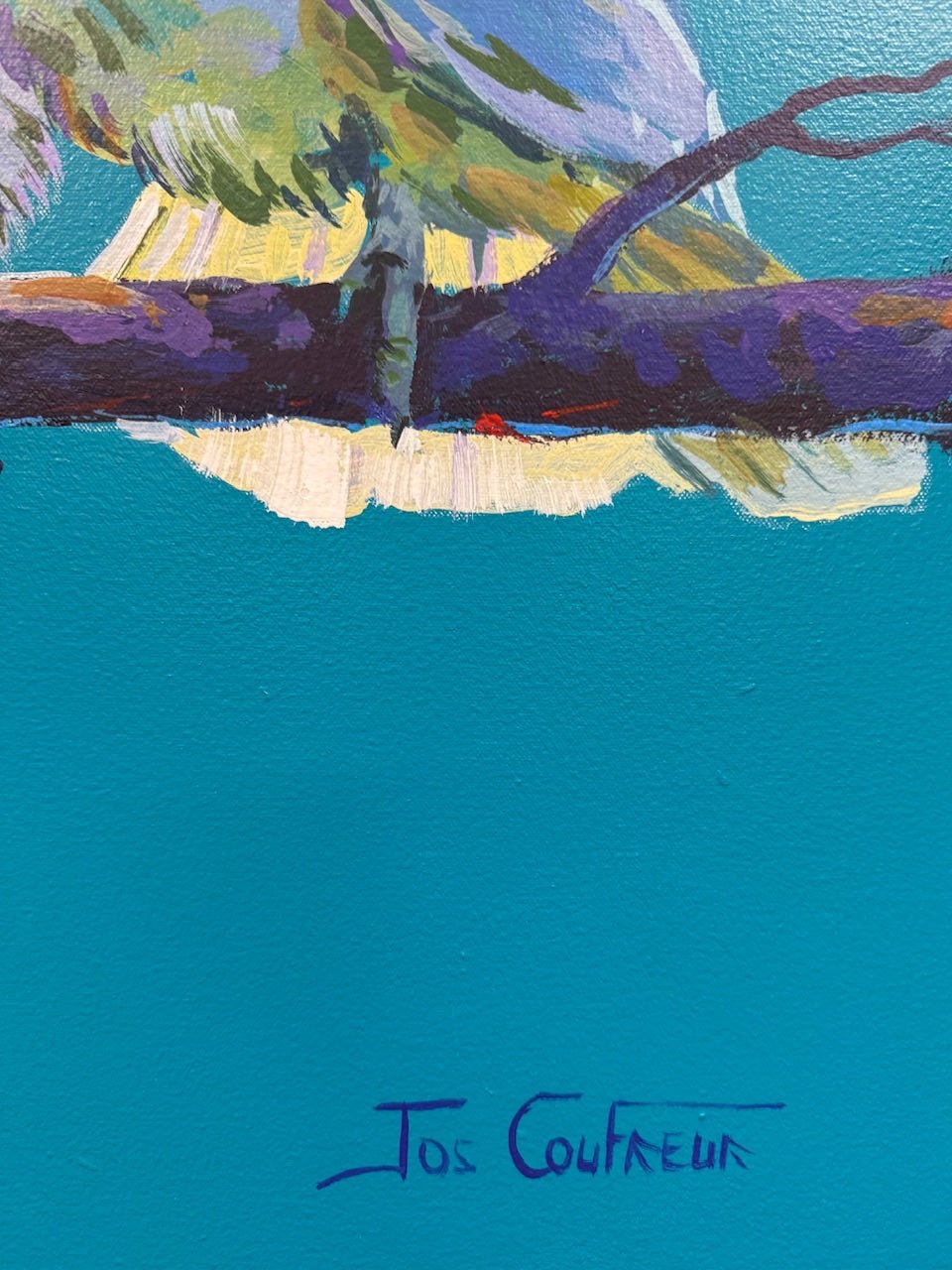 Yellow Crested Cockatoos - Gold Coast Gallery Of ArtJos Coufreur
