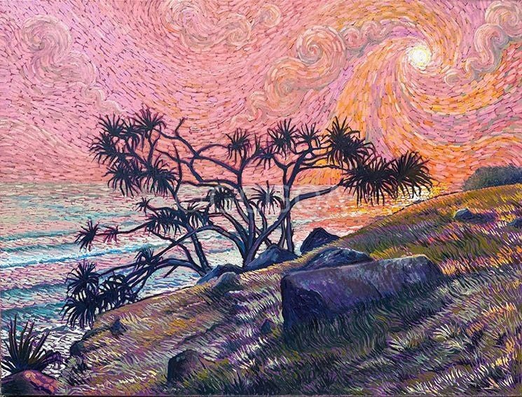 Burleigh Haze - Gold Coast Gallery Of ArtMichael Baker