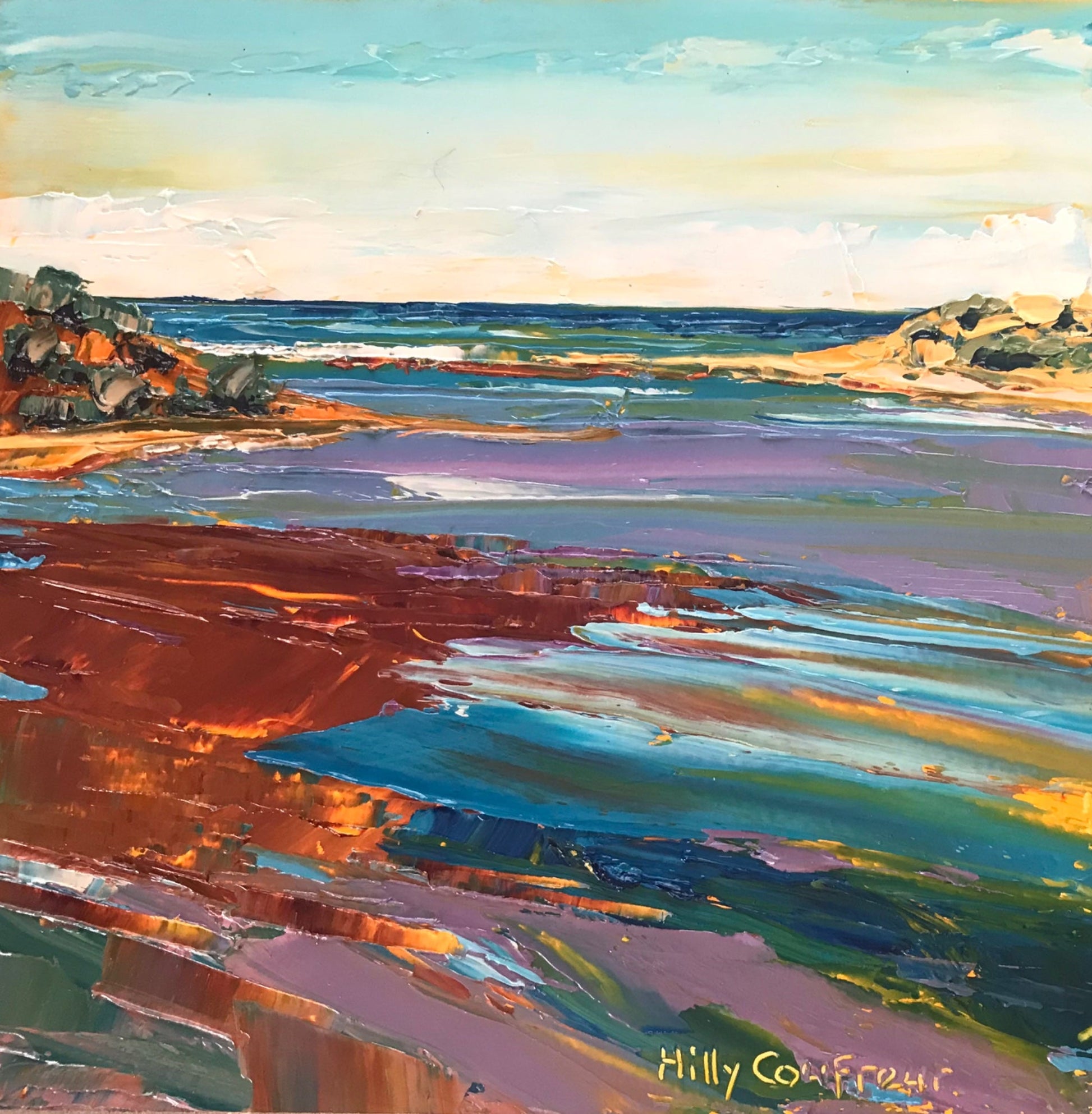 4 Mile Creek - Plein Air - Gold Coast Gallery Of ArtHilly Coufreur