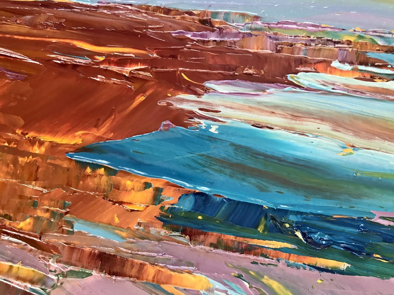 4 Mile Creek - Plein Air - Gold Coast Gallery Of ArtHilly Coufreur