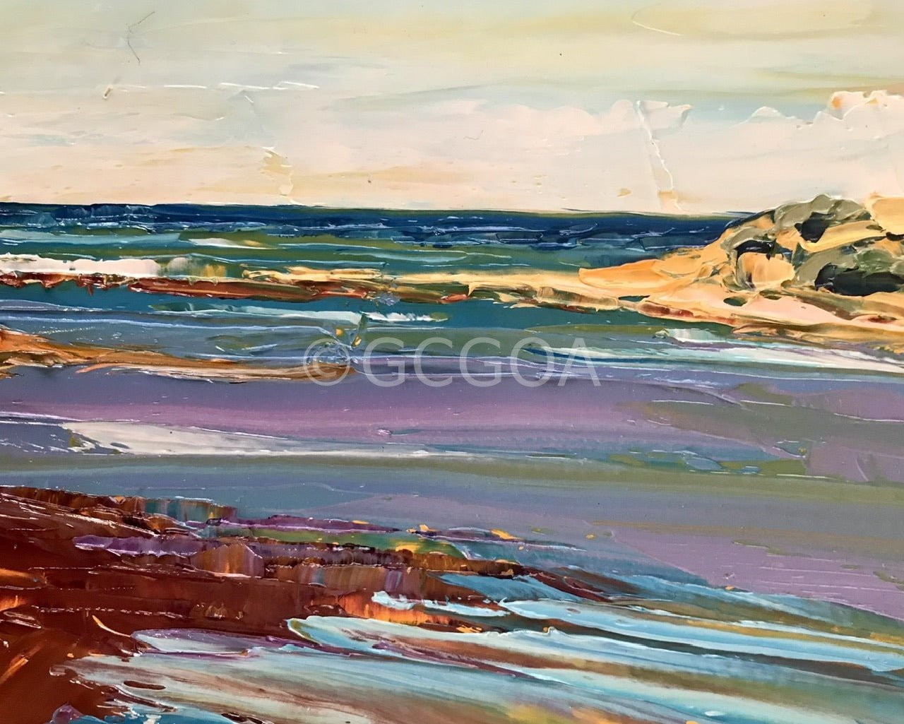 4 Mile Creek - Plein Air - Gold Coast Gallery Of ArtHilly Coufreur
