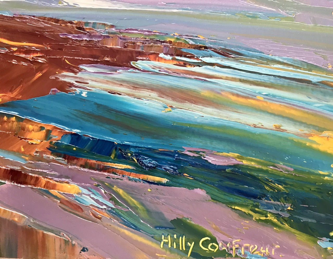 4 Mile Creek - Plein Air - Gold Coast Gallery Of ArtHilly Coufreur