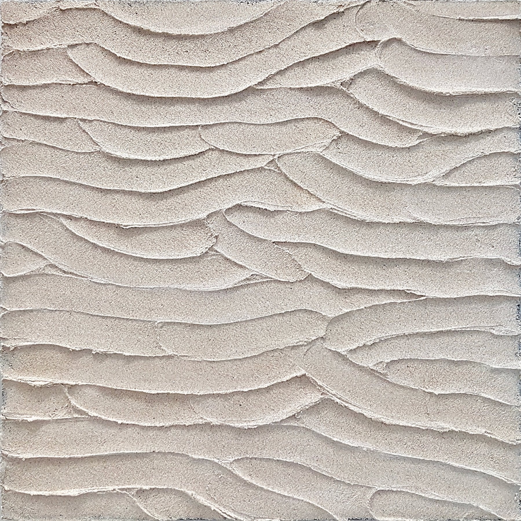 Sand Ripples - Heavily Textured Abstract on Canvas - Original Art - 1