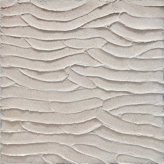 Sand Ripples - Heavily Textured Abstract on Canvas - Original Art - 1