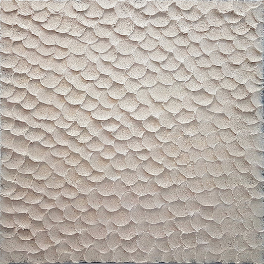 Fish Scales - Heavily Textured Abstract on Canvas - Original Art - 1