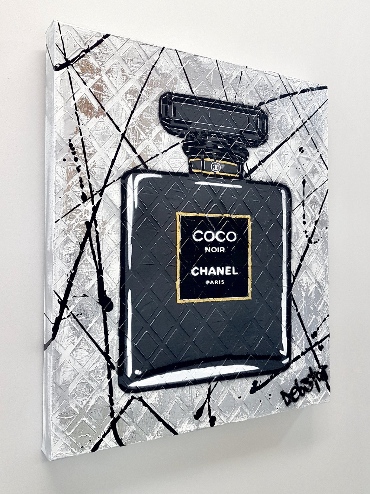 Chanel Coco Noir Perfume - Original Art - 3