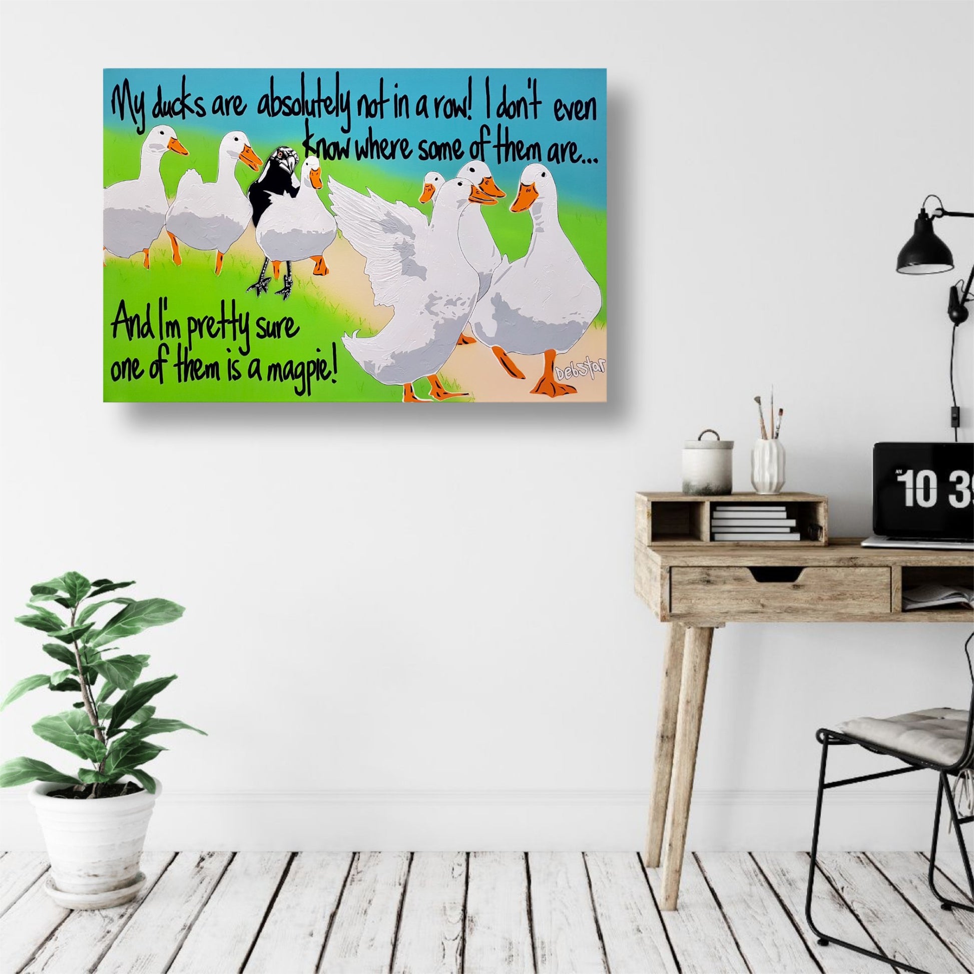 Ducks in a Row! - Hilltop 2 - Original Art - 5