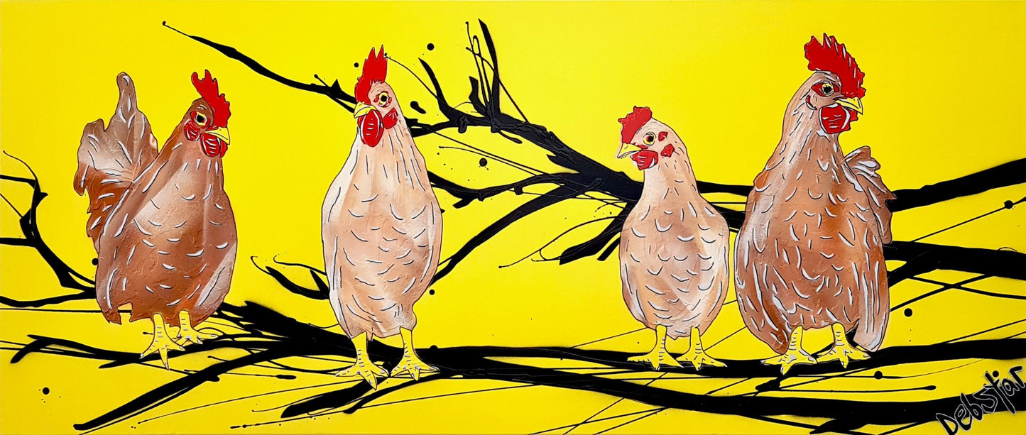 Spicy Chickens! - Original Art - 1