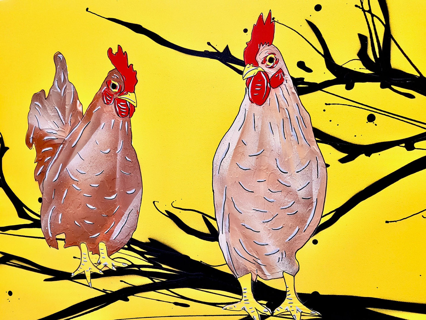 Spicy Chickens! - Original Art - 4