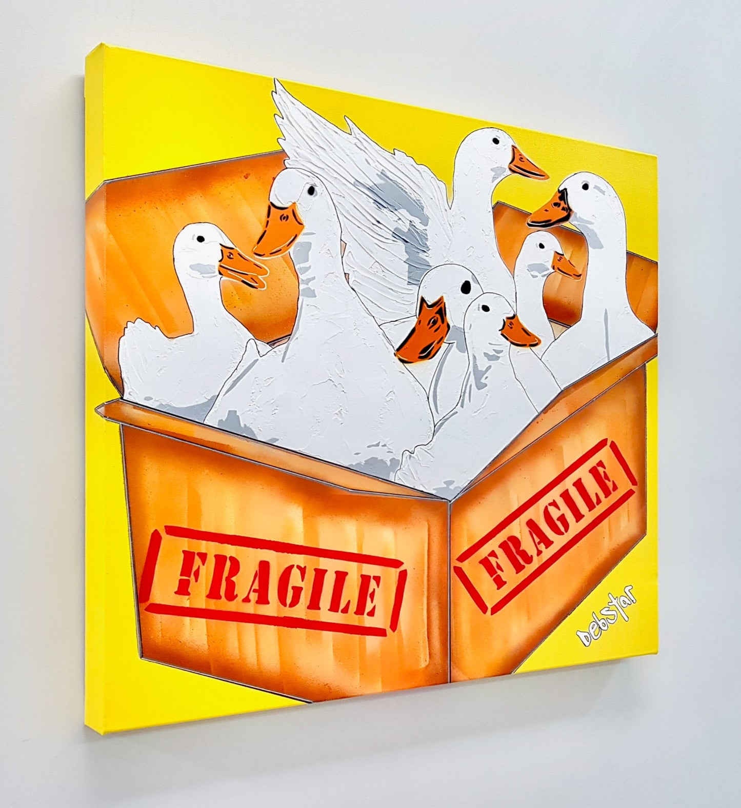 Box of Fluffy Ducks! - Original Art - 3