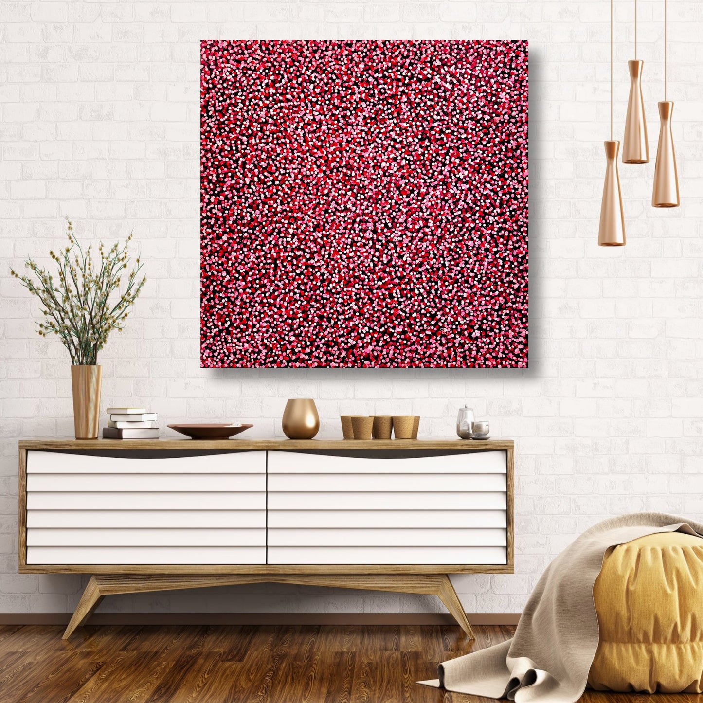 Smashed Strawberries - Original Art - 2