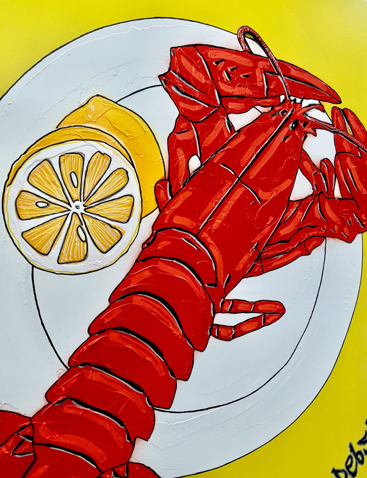 Lobster Dinner - Original Art - 4