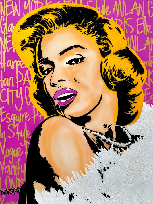 Marilyn Monroe Style Icon - Original Art - 1