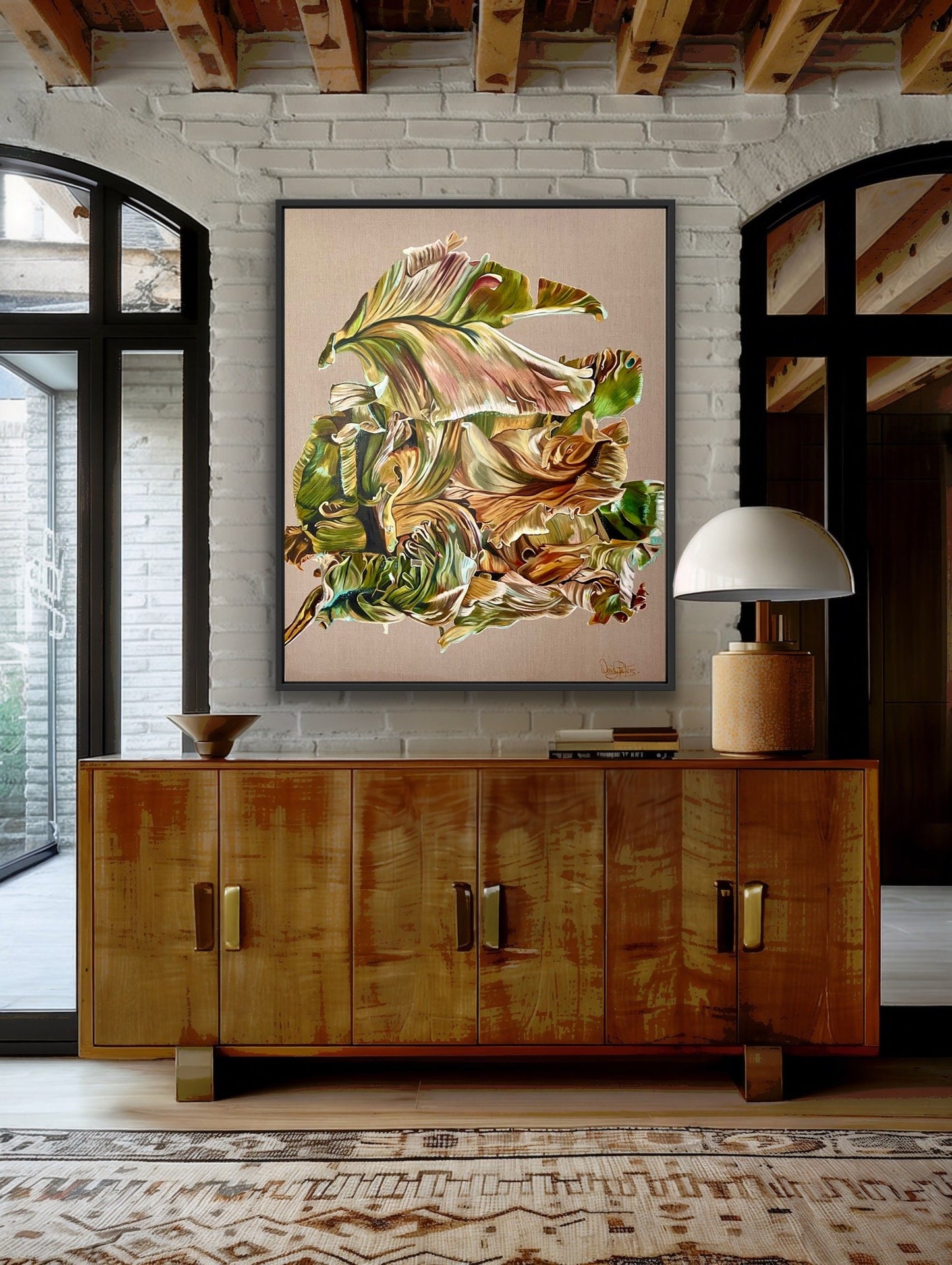 Tulip Tapestry - Original Art - 3