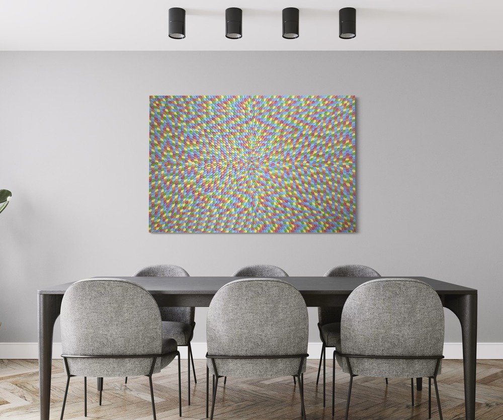 Rainbow mosaic - Original Art - 3