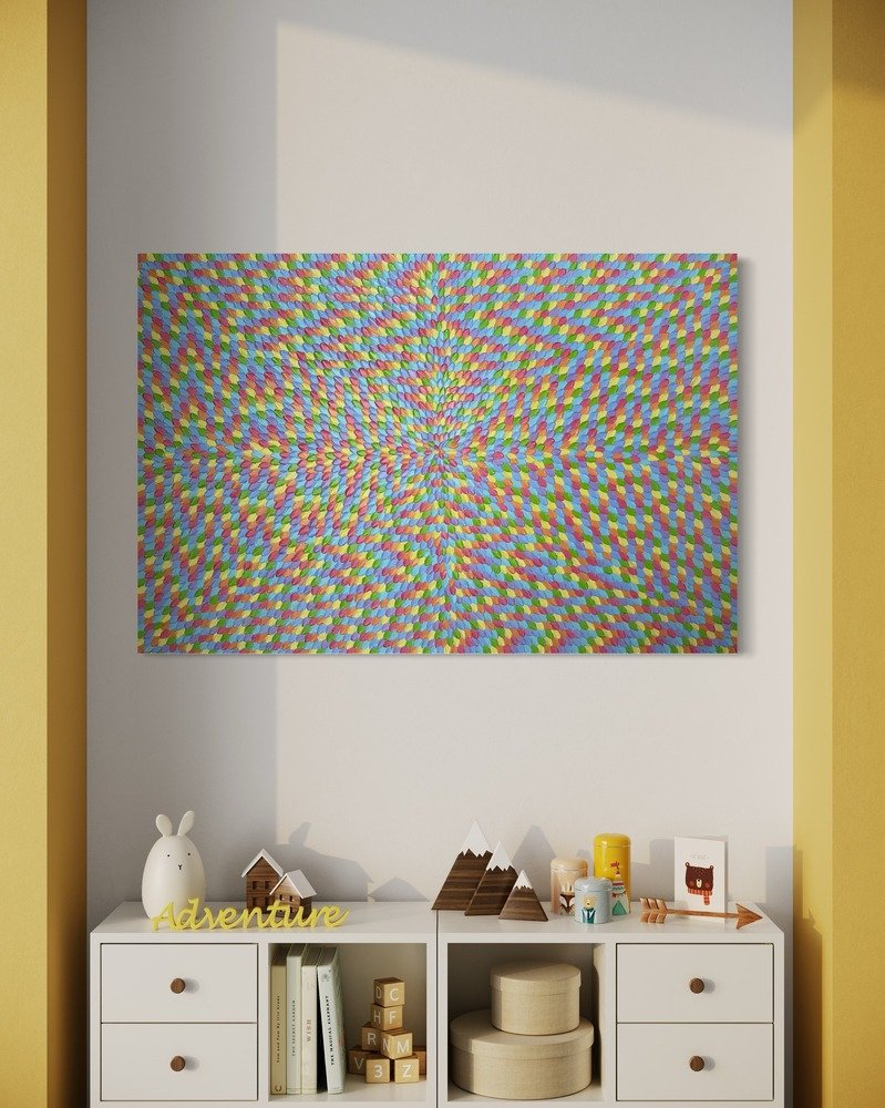 Rainbow mosaic - Original Art - 4