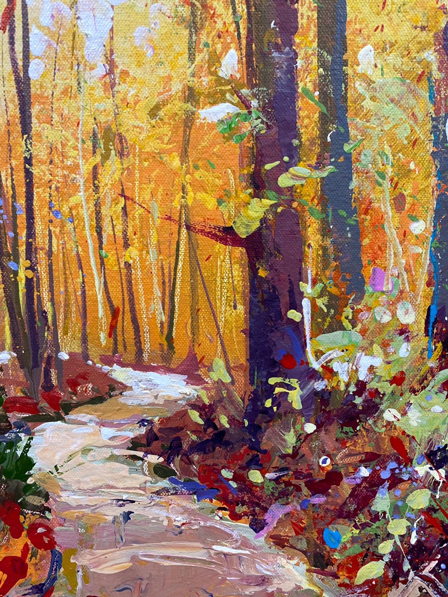 Road through the Forest 5 - Original Art - 3