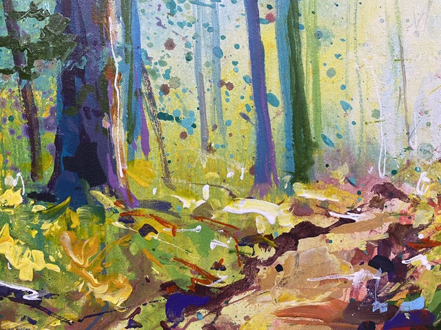 Road through the Forest 6 - Original Art - 3