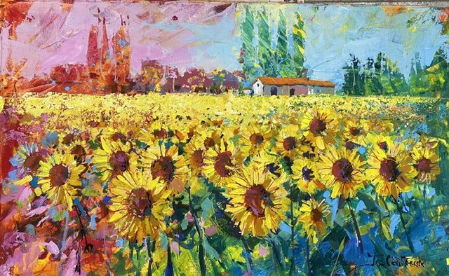 Sunflower Fields - Original Art - 1