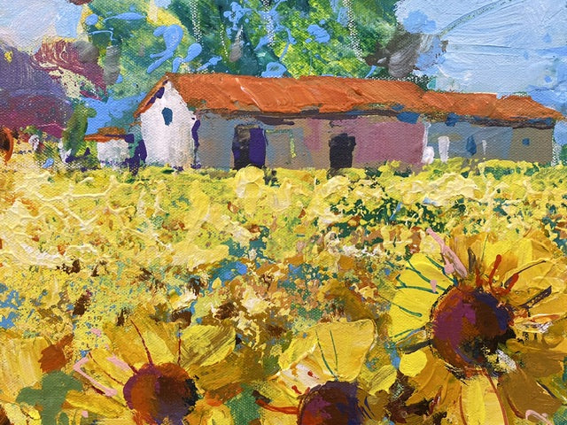 Sunflower Fields - Original Art - 4