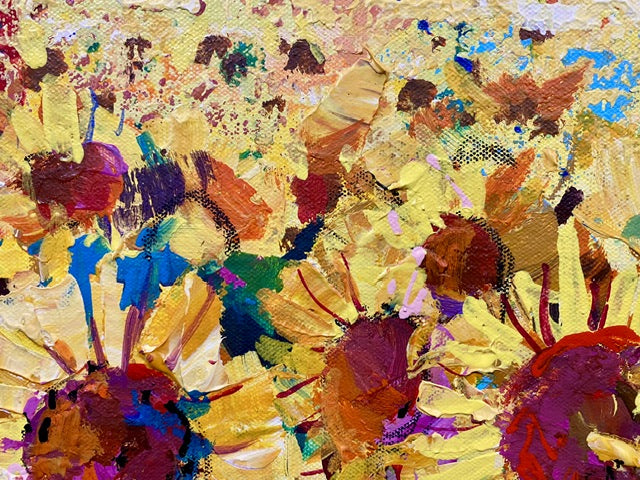 Sunflower Fields - Original Art - 2