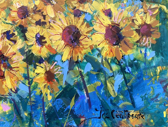 Sunflower Fields - Original Art - 5