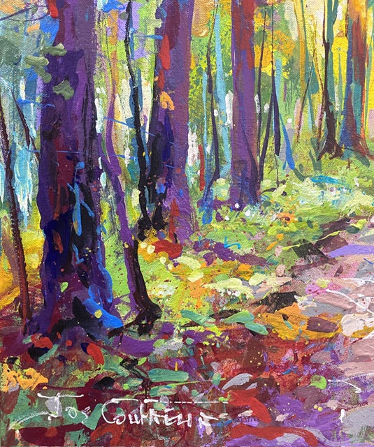 Road through the Forest 7 - Original Art - 2