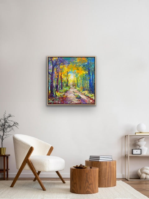 Road through the Forest 7 - Original Art - 5