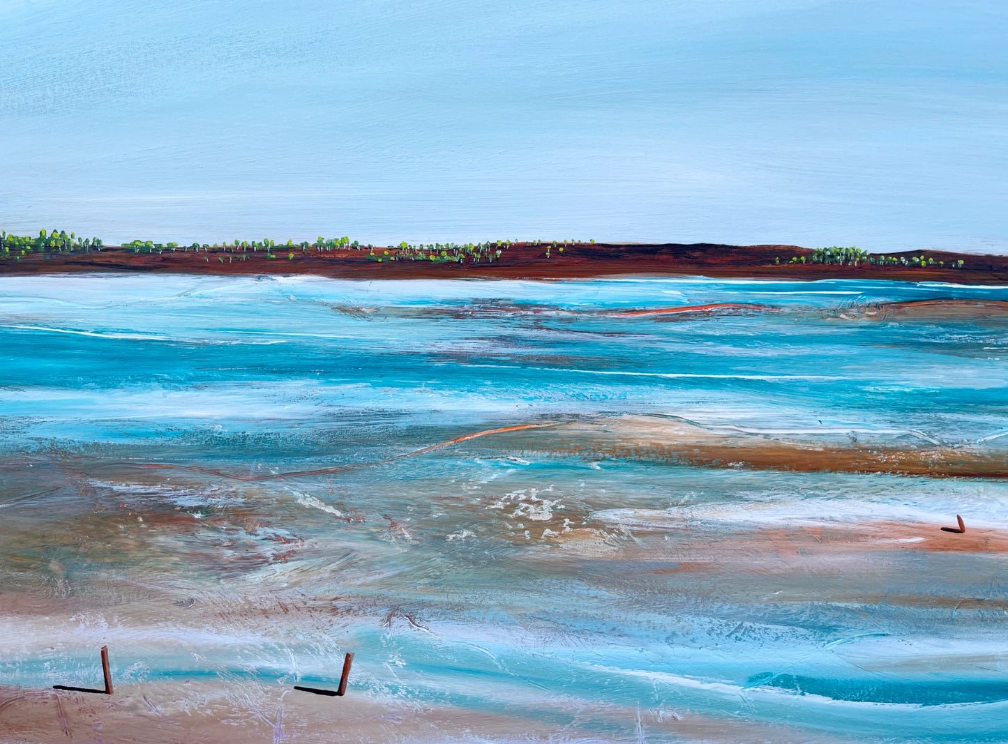 The Shore On Tuesday - Original Art - 1