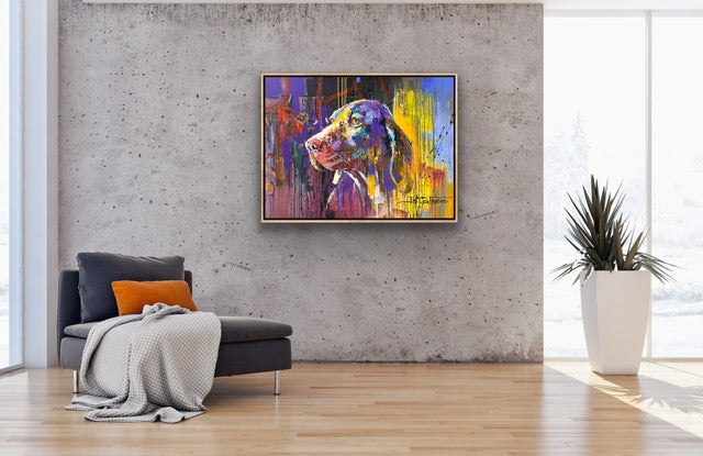 Weimaraner Dog - Original Art - 6