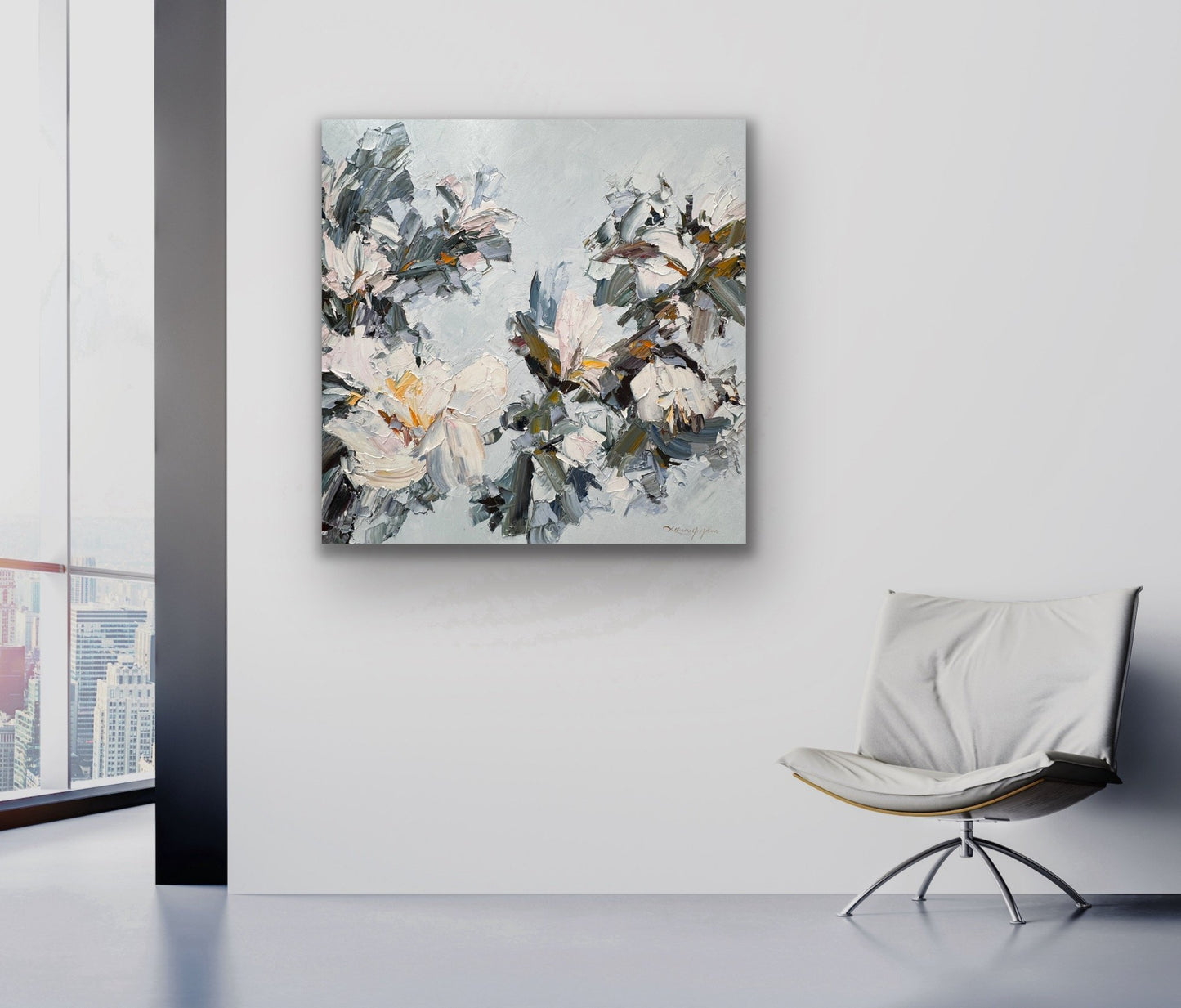 White magnolia No 26 - Original Art - 8