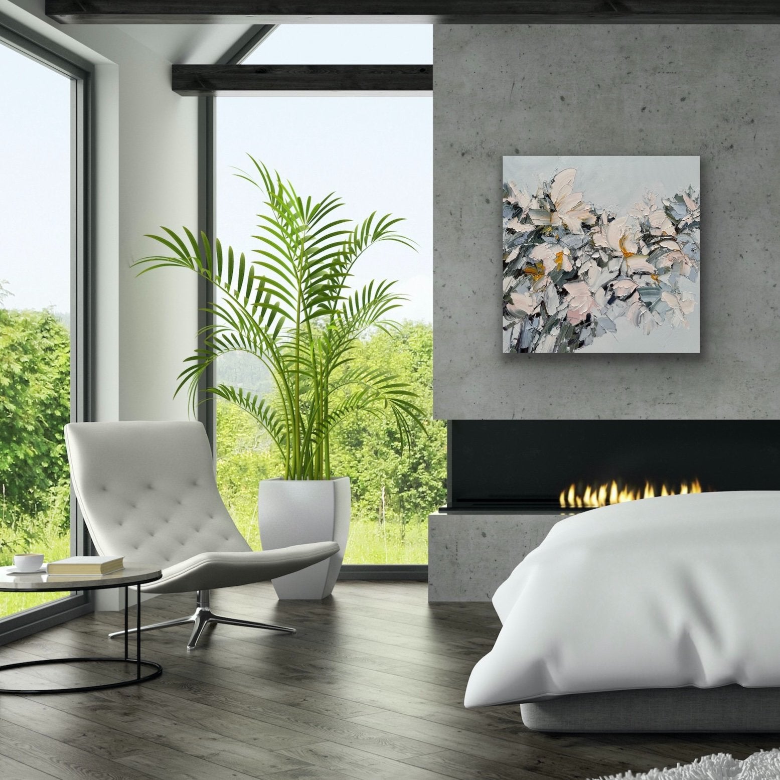 White magnolia No 29 - Original Art - 5