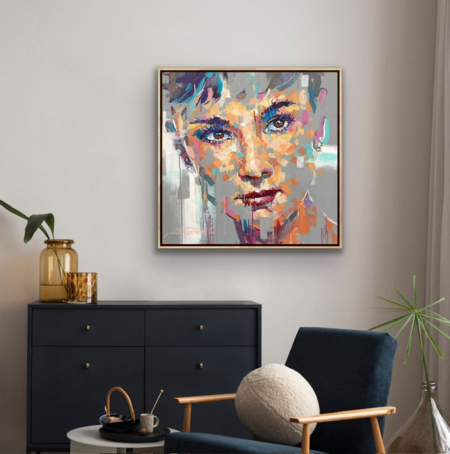 Audrey Hepburn - Original Art - 5