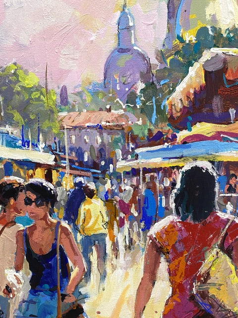 Market Day in Paris- Original Art - 3