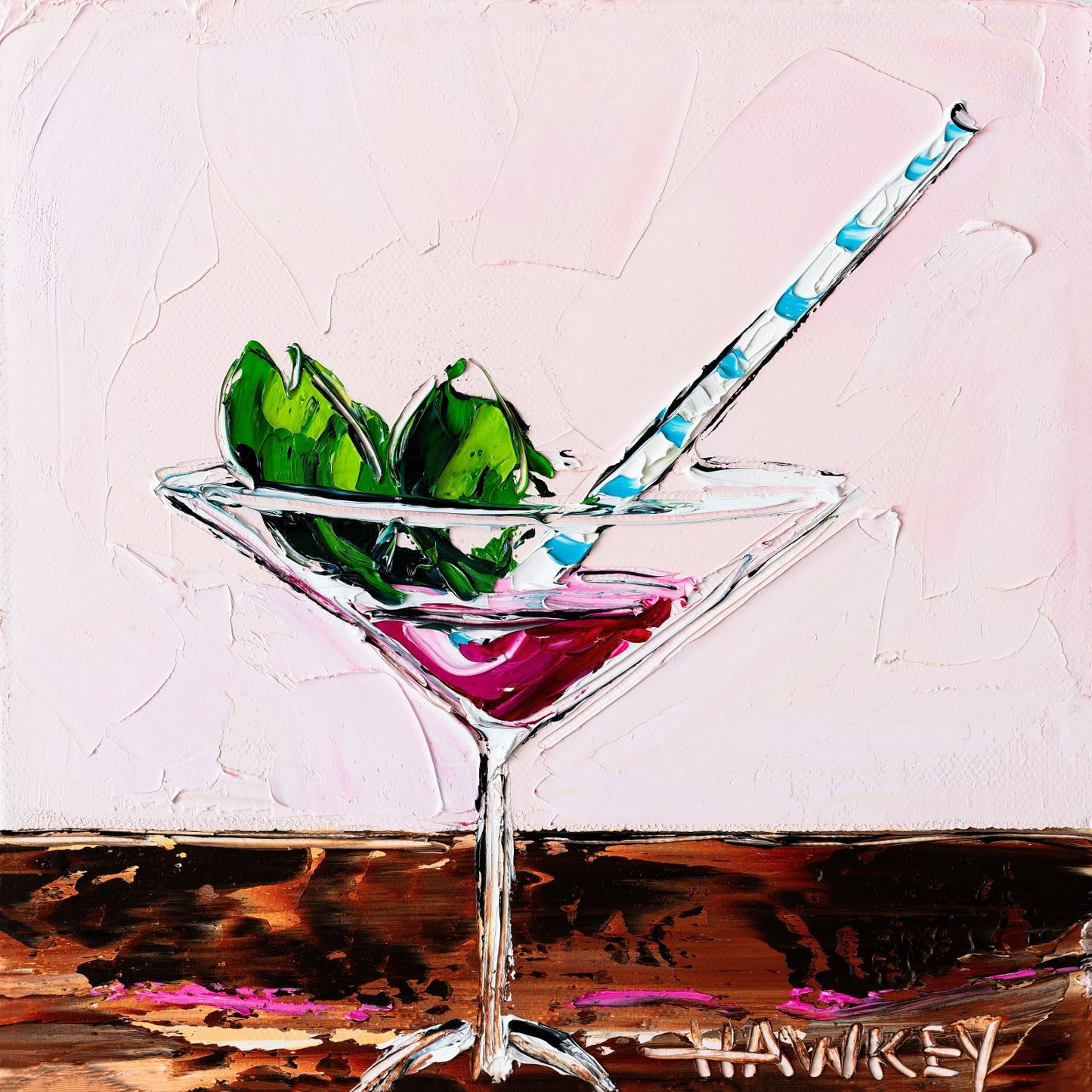 Cosmopolitan With Mint - Fine Art Print