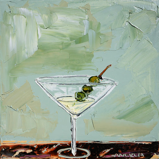 Date With A Martini - Fine Art Print