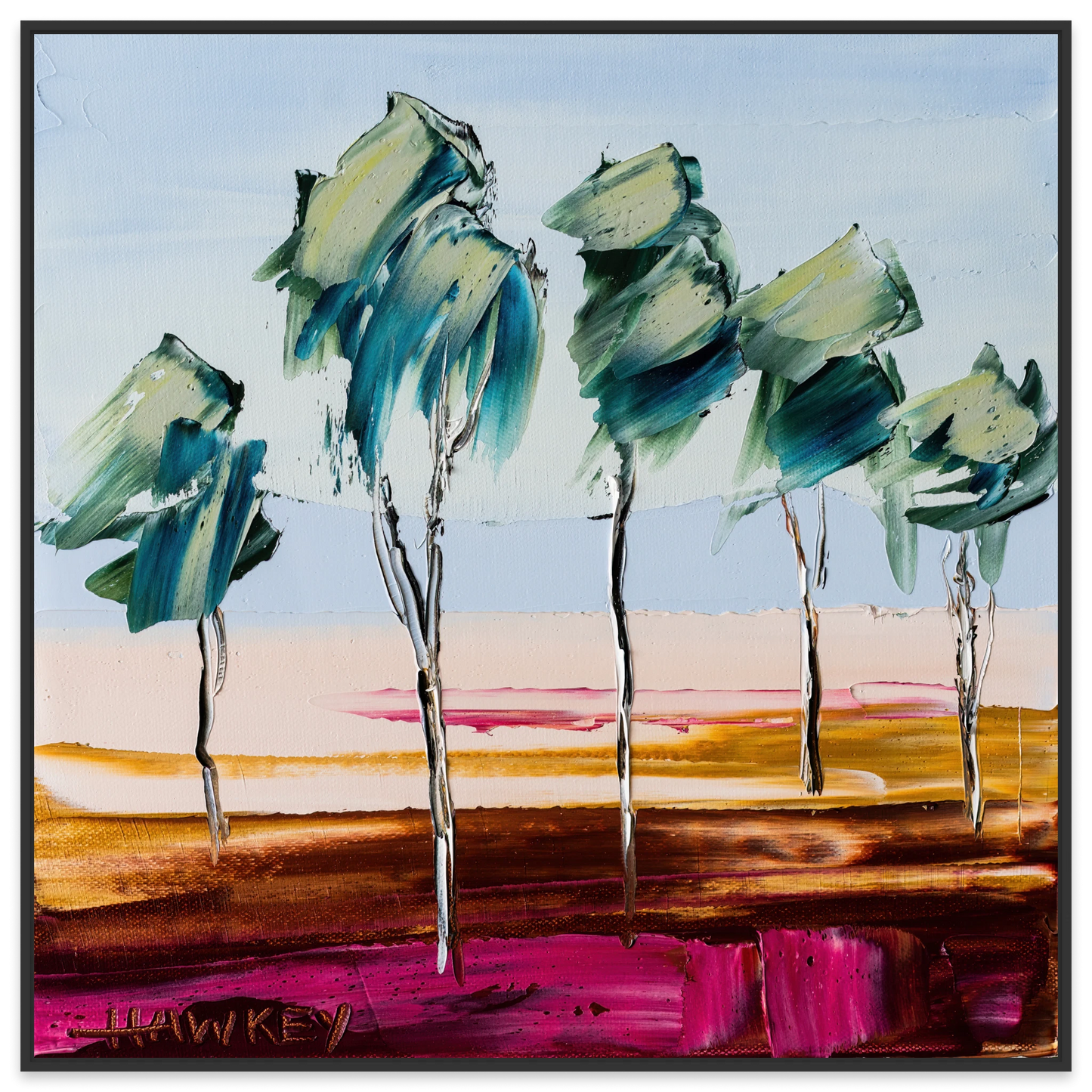 Five Trees - Fine Art Print