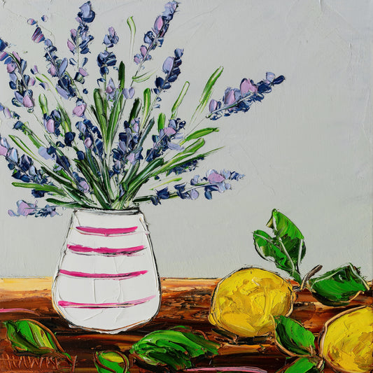 Lavender And Lemons - Fine Art Print