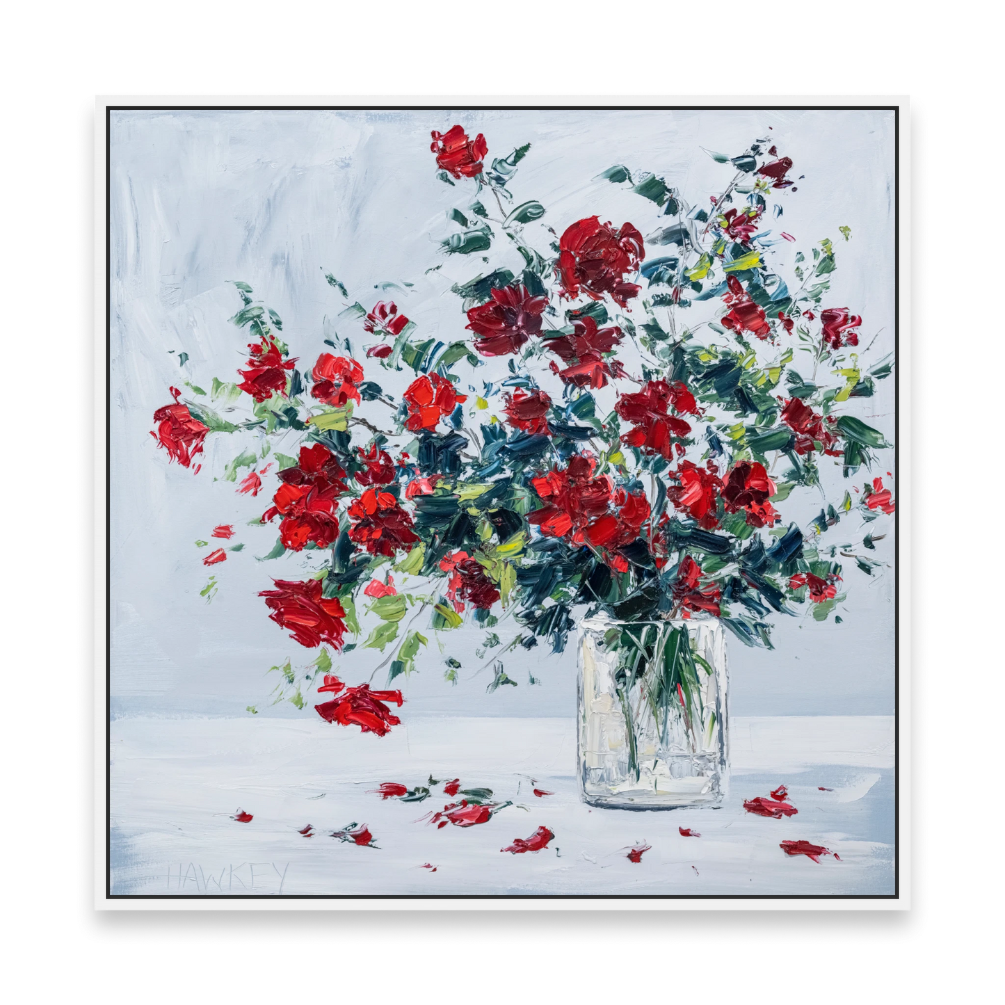 Red Rambling Roses - Fine Art Print