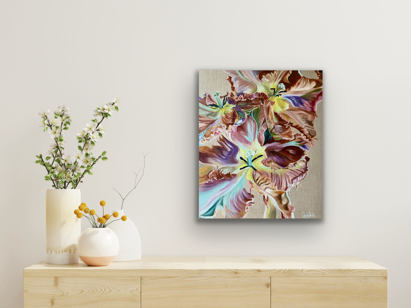 The Unfurled Tulip II - Original Art